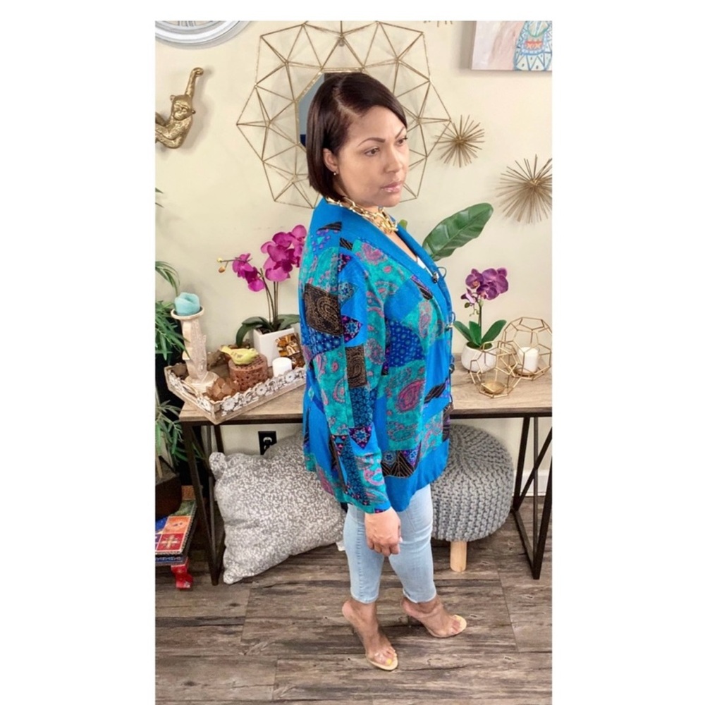 Vintage Multi Pattern Jacket - image 5